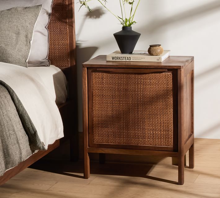 Dolores Cane Cabinet Nightstand (20