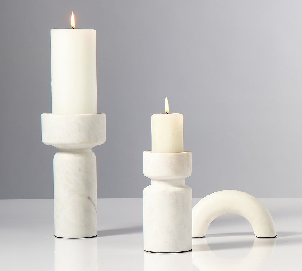 Monte Marble Candleholder