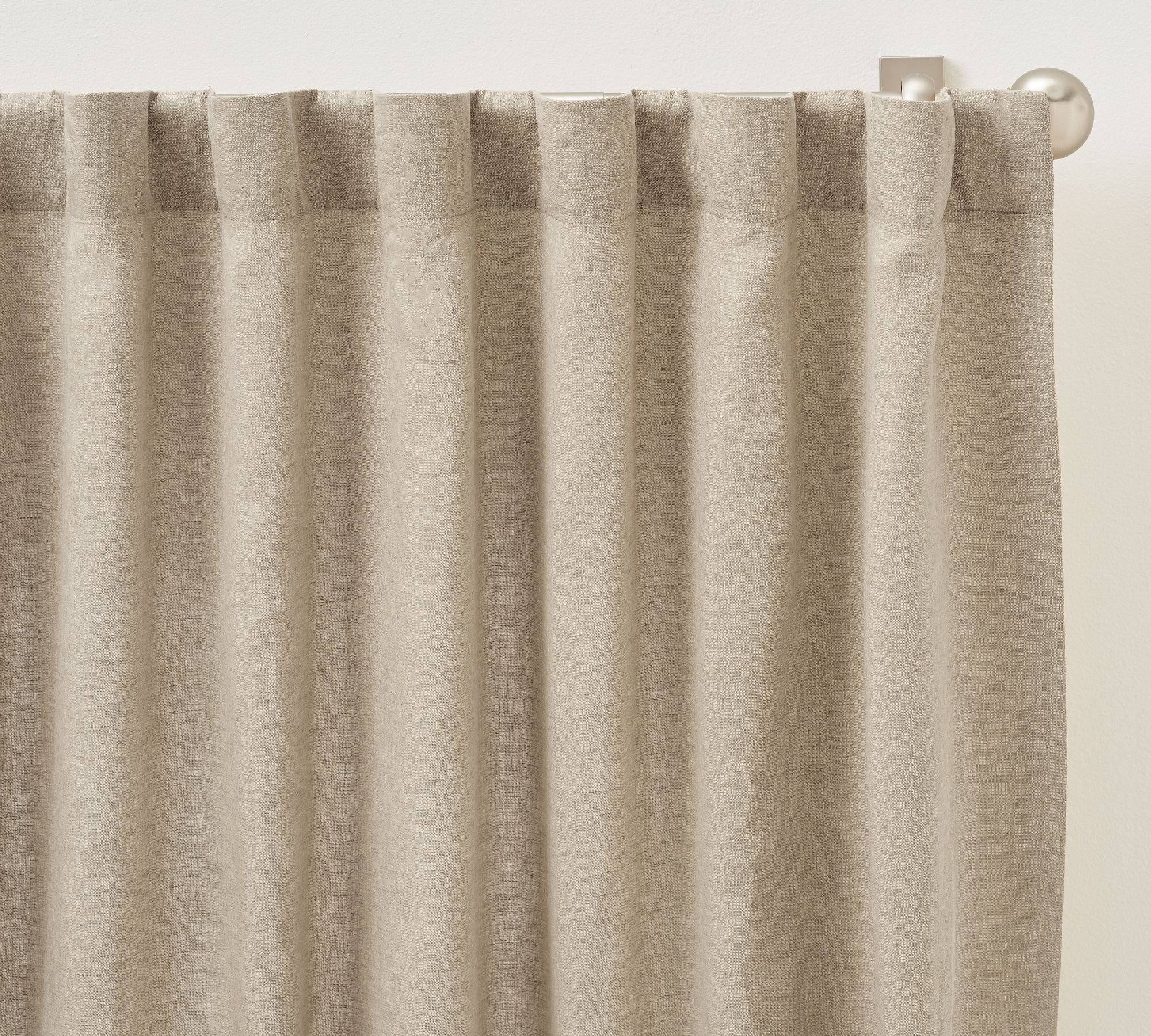 Open Box: Custom Belgian Flax Linen Curtain