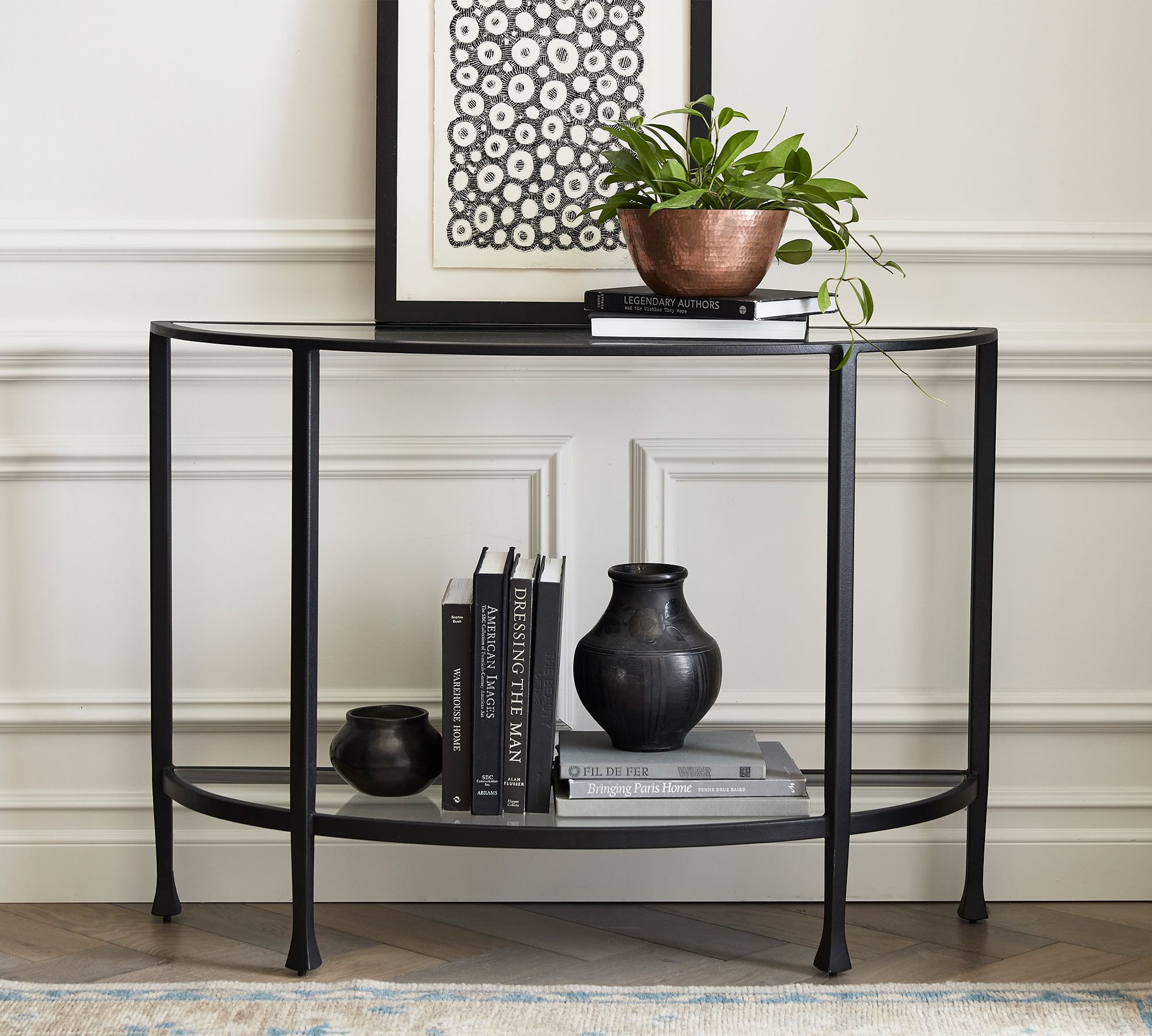 Tanner Demilune Console Table (42")