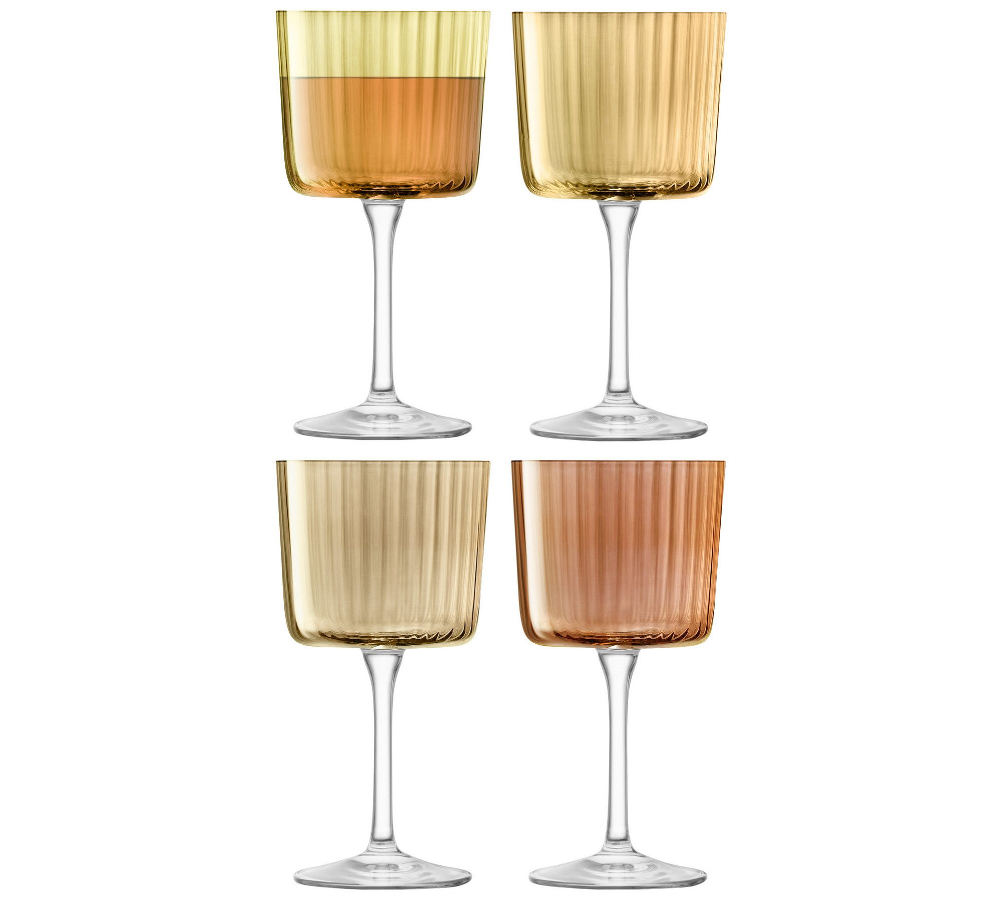 Gems Wine Glasses - Set of 4