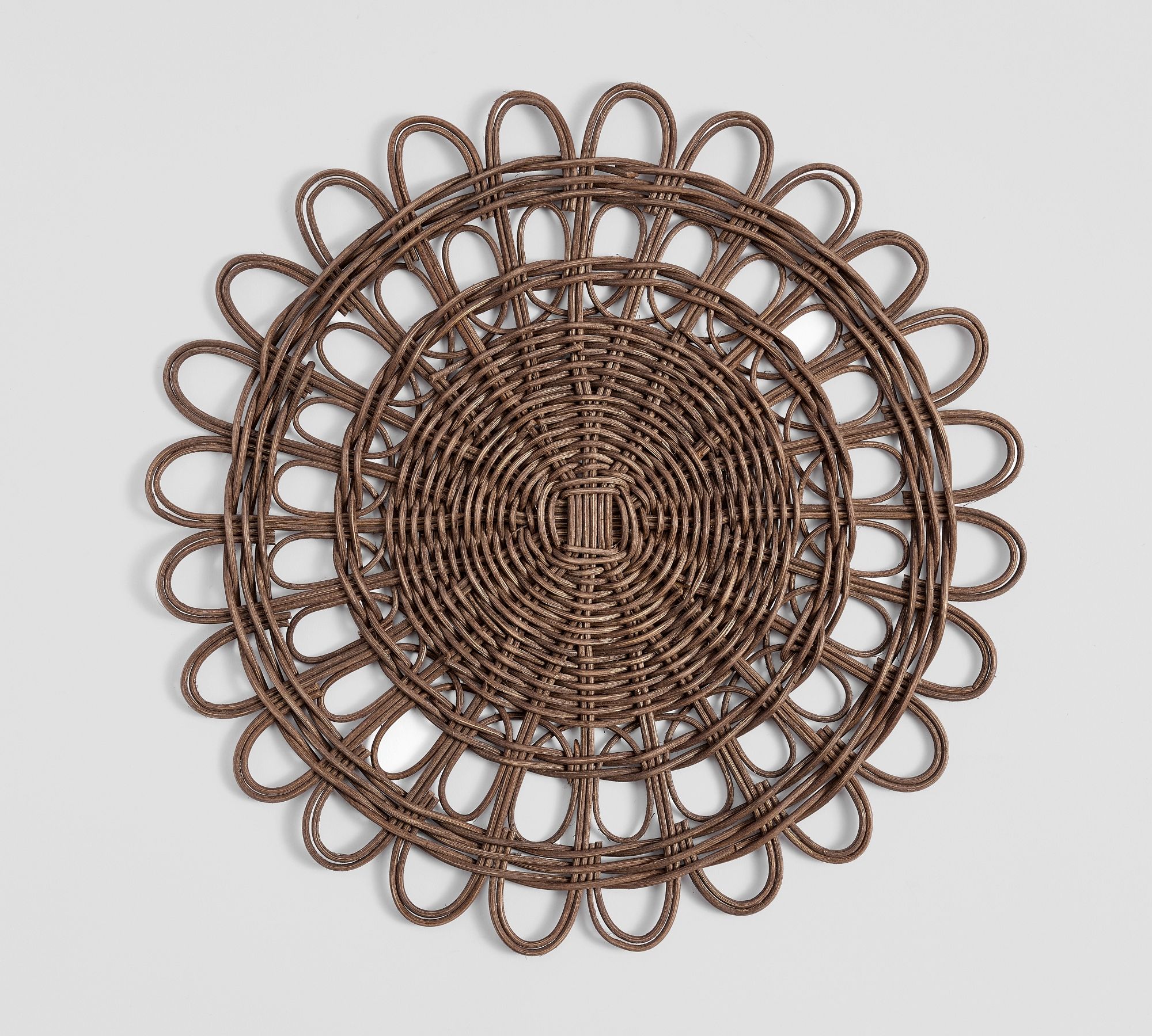 Wicker Weave Handwoven Rattan Charger Plate