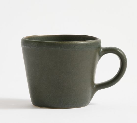 Larkin Reactive Glaze Stoneware Mugs | Pottery Barn