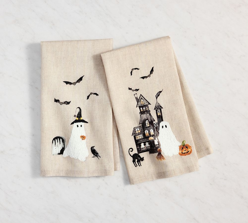 Scary Squad Guest Towels - Set of 2