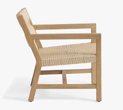 Malibu Woven Outdoor Lounge Chair