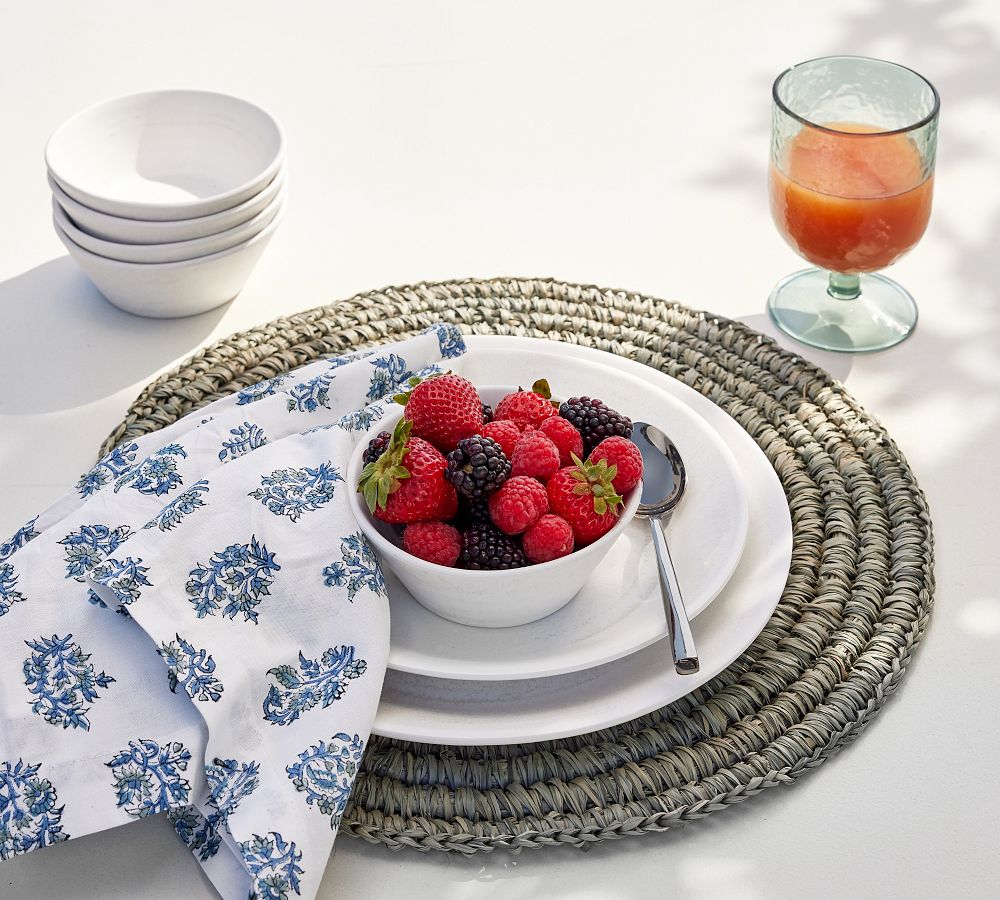 Larkin Outdoor Melamine Mini Bowls Pottery Barn