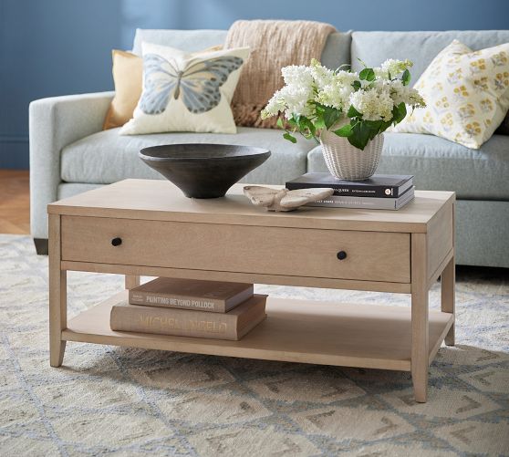 Glass, Wood and Metal Coffee Tables | Pottery Barn
