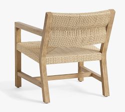 Malibu Woven Outdoor Lounge Chair