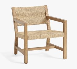 Malibu Woven Outdoor Lounge Chair