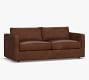 Carmel Slim Arm Leather Sleeper Sofa (80&quot;)