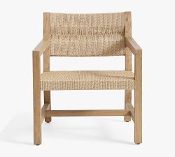 Malibu Woven Outdoor Lounge Chair