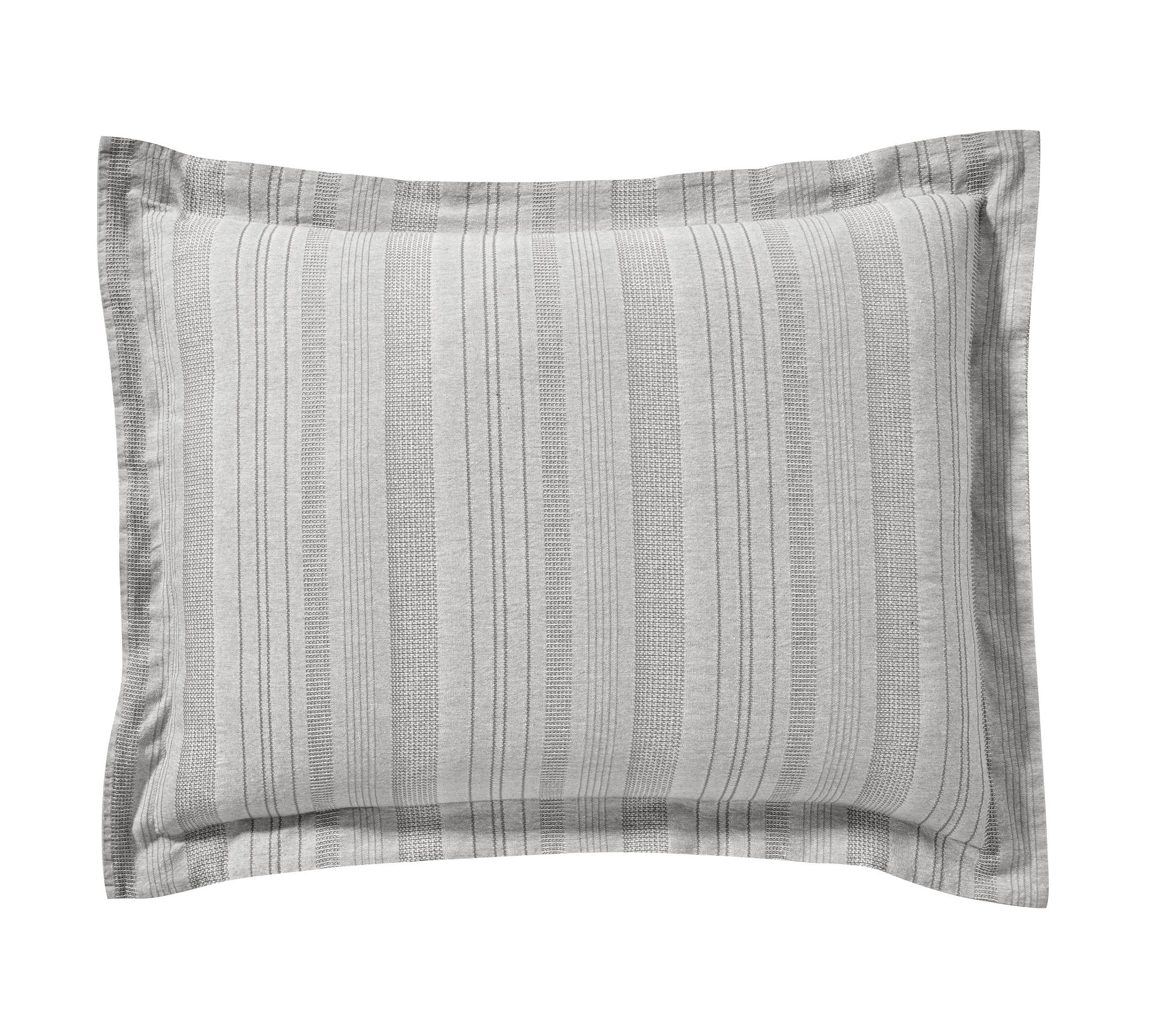 Sonoma Textured Striped Sham