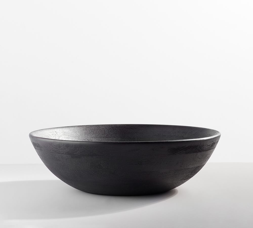 Chateau Wood Handcrafted Salad Bowl 14 inch