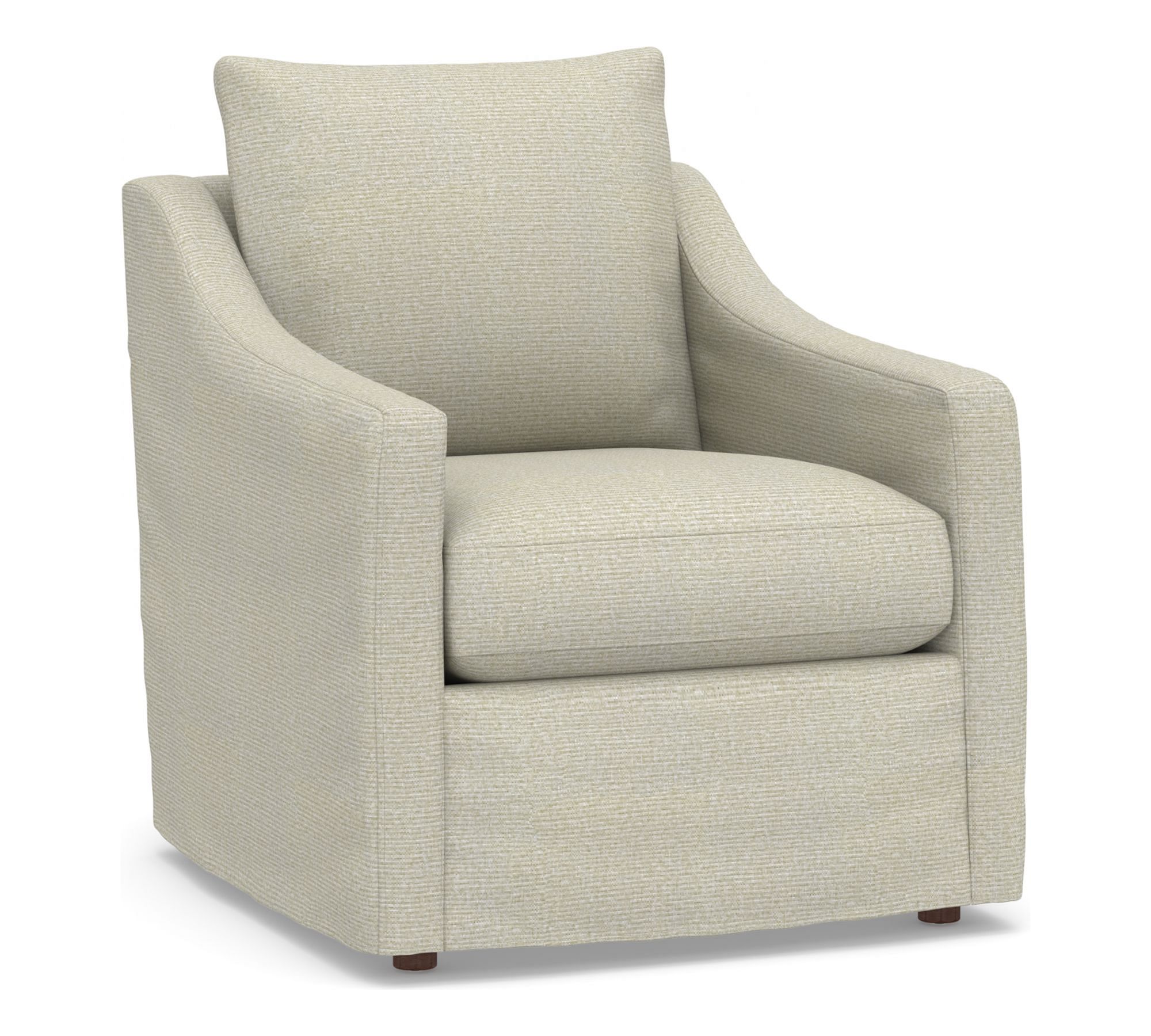 Ayden Slope Arm Slipcovered Chair