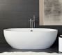 Holas 72&quot; Handcrafted Freestanding Concrete Bathtub