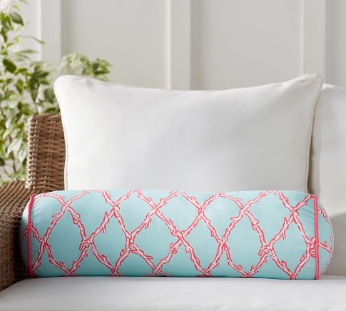 Lilly pulitzer round pillow hotsell