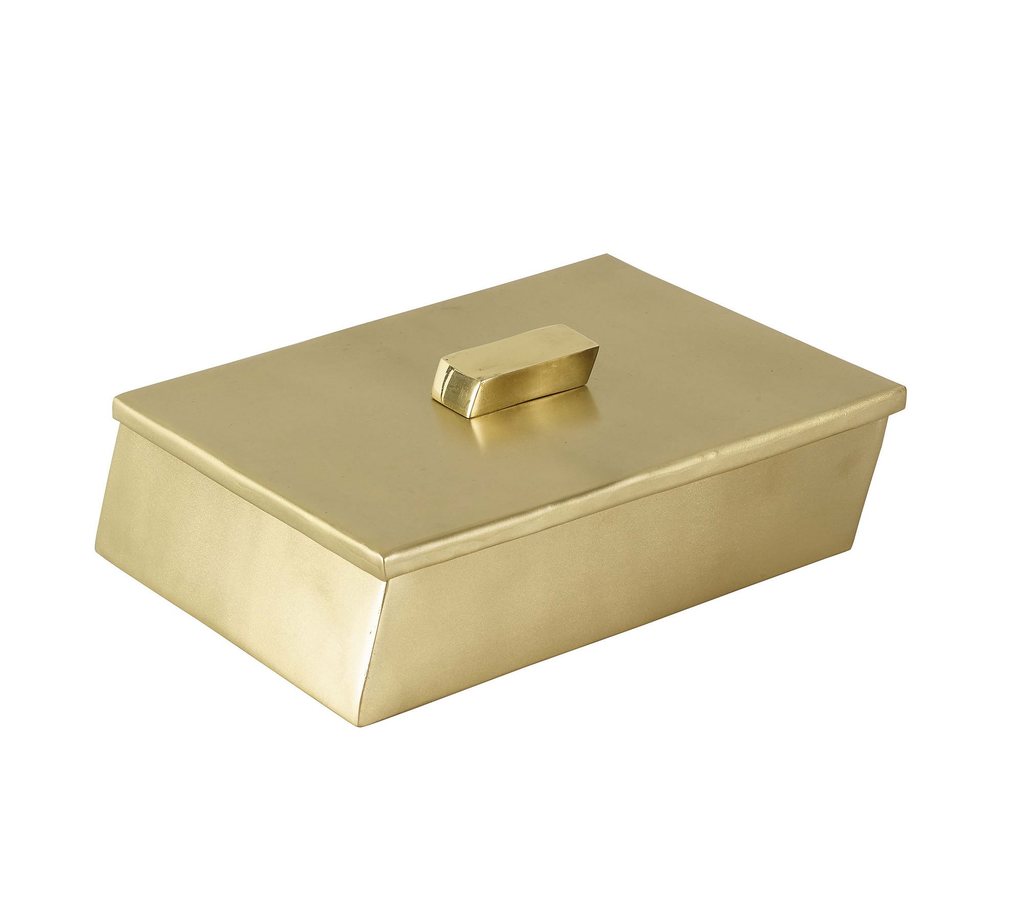 Cybil Brass Decorative Box
