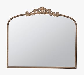 Fleur Mantel Arch Mirror | Pottery Barn