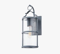 Brennon Outdoor Seeded Glass Sconce (14&quot;)