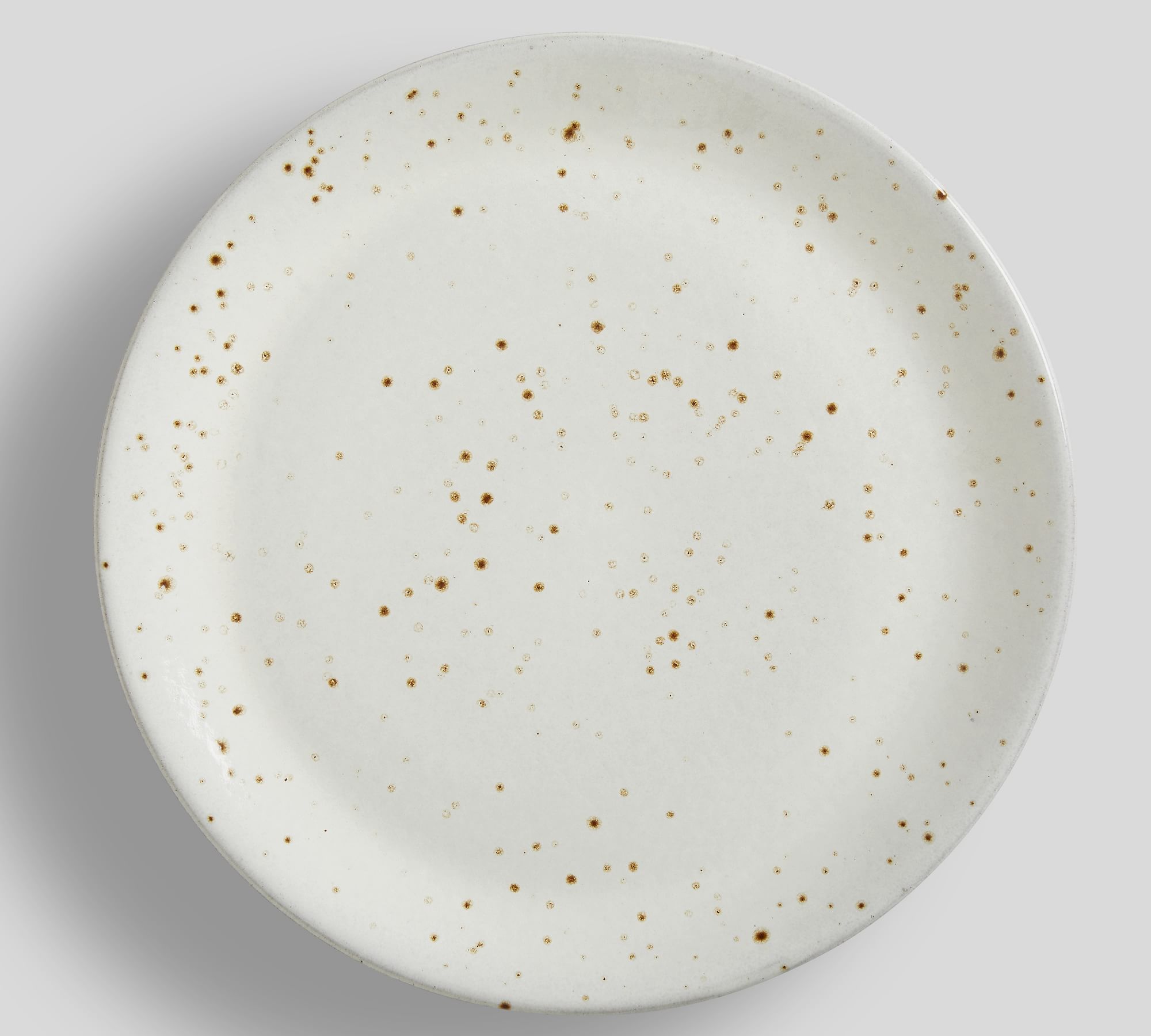 Rustic Speckled Handcrafted Terracotta Dinner Plates - Set of 4