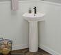Mays 23.5&rdquo; Ceramic Single Pedestal Sink