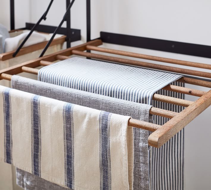 Pottery barn laundry drying rack sale