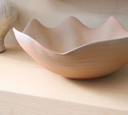 Terracotta Clam Decorative Bowl