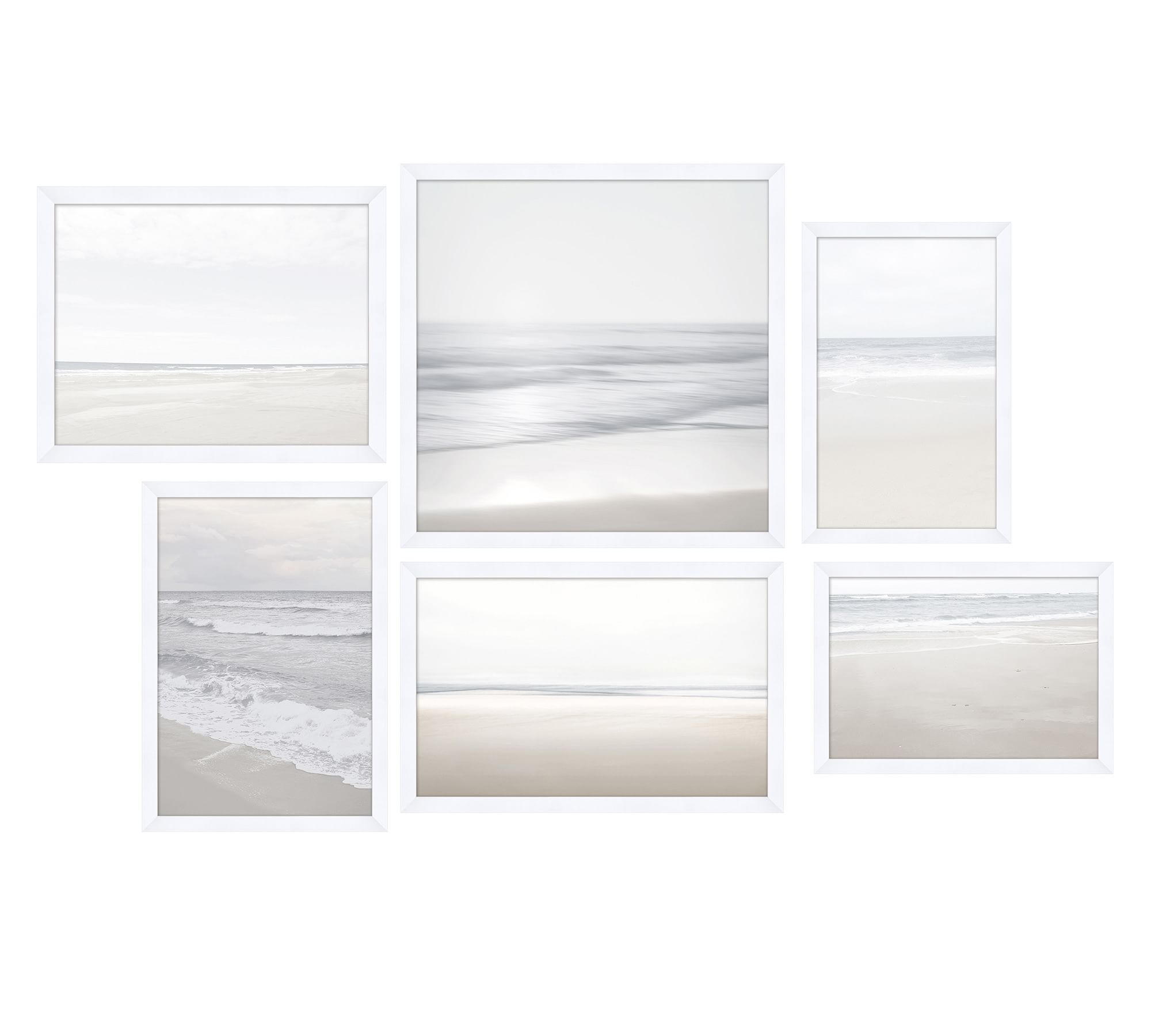 Neutral Coast Framed Print Collection