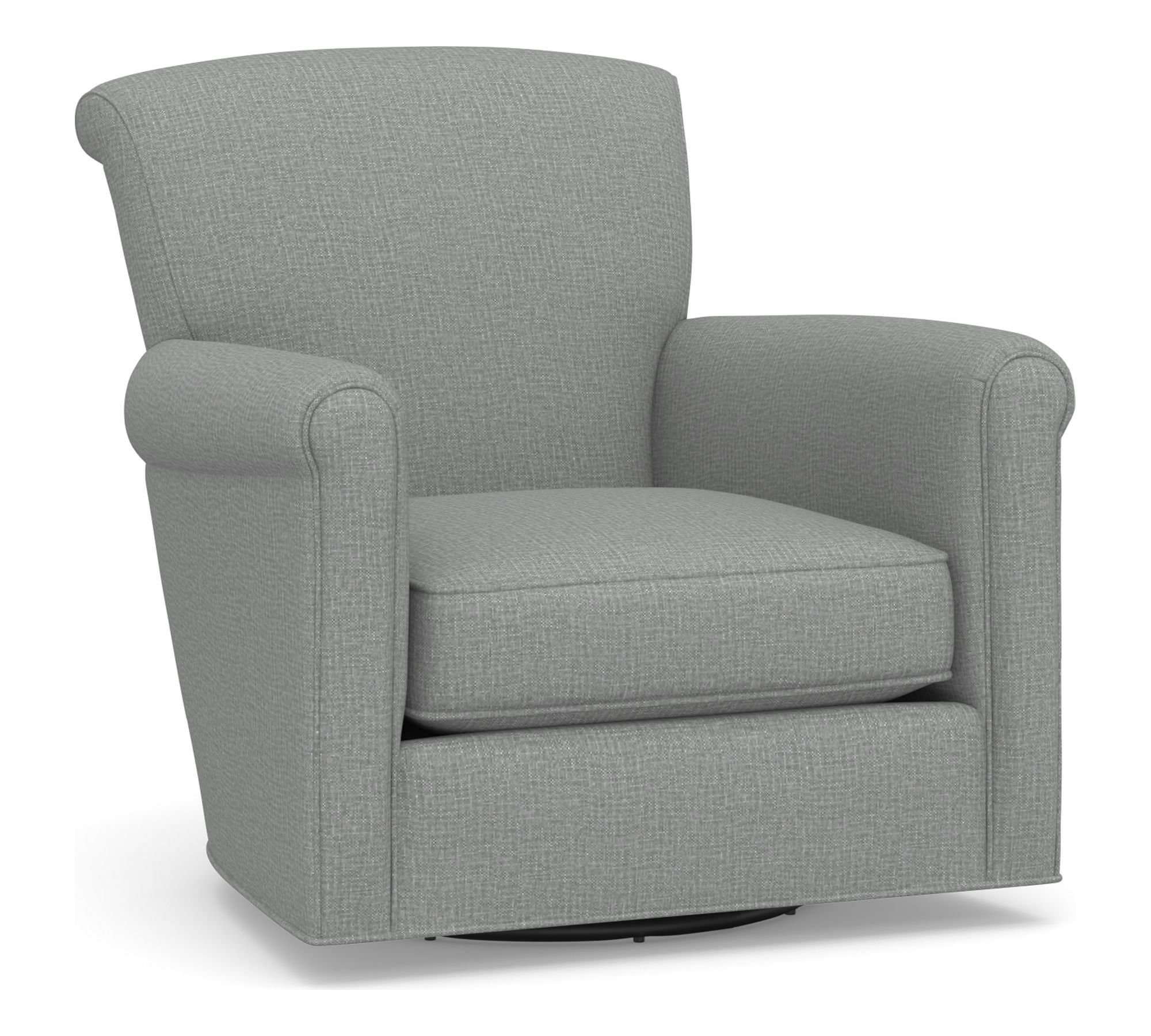 Open Box: Irving Roll Arm Swivel Chair