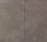 Transitional Gray Leather Accent Chair with Wood Frame
