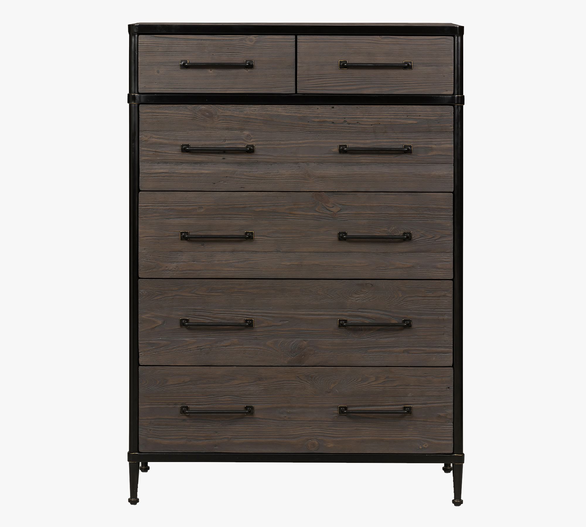 Juno Reclaimed Wood 6-Drawer Tall Dresser (36")