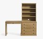 Printer's Writing Desk with Bookcase &amp; File Cabinet