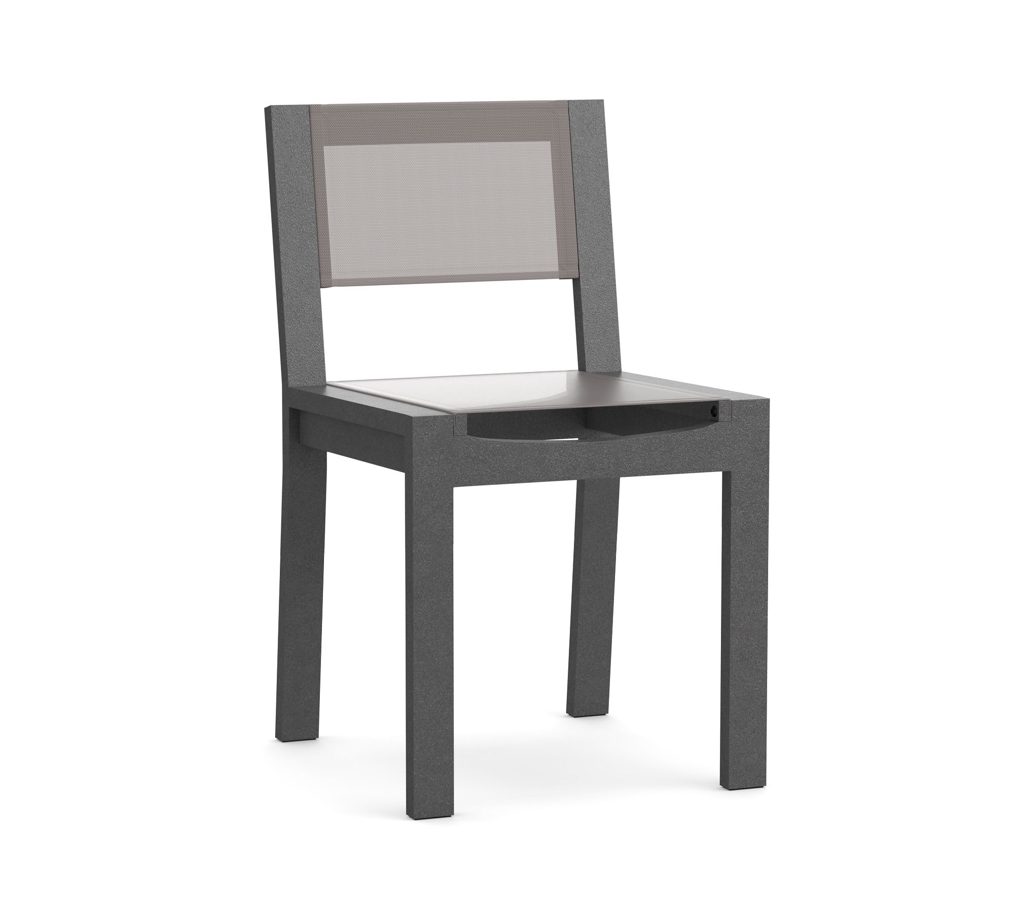 Indio Metal & Mesh Outdoor Dining Side Chair