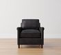 Tyler Roll Arm Leather Chair