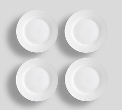 Caterer's Box Rim Porcelain Cocktail Plates - Set of 12