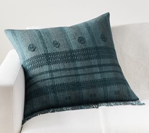 Navya Embroidered Pillow Cover | Pottery Barn