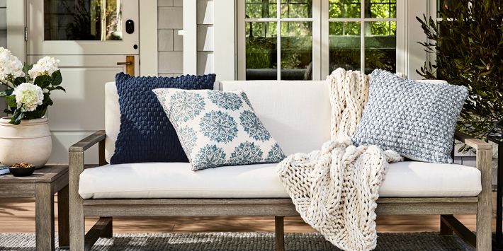 Pottery barn patio pillows sale