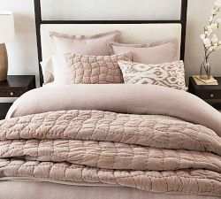 European Flax Linen Waffle Duvet Cover