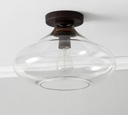 McCarthy Glass Flush Mount