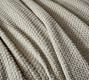 Basketweave Cotton Linen Blanket