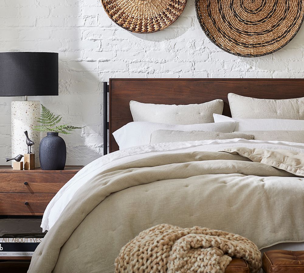 Full/Queen Belgian Flax Linen Comforter