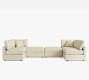 Modular 6-Piece Double Chaise Sectional - Storage Available (148&quot;&ndash;160&quot;)