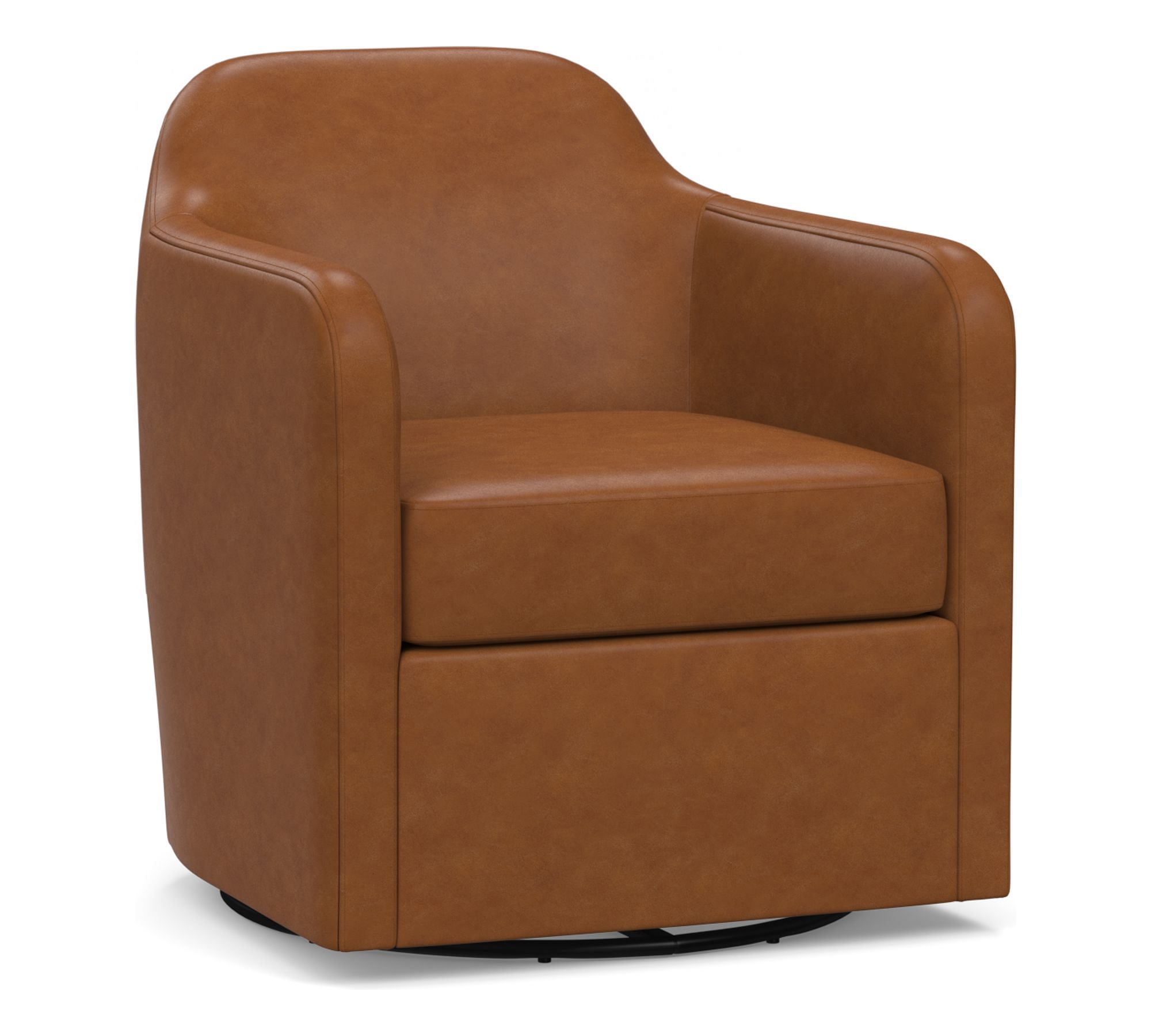 Smyth Leather Swivel Chair