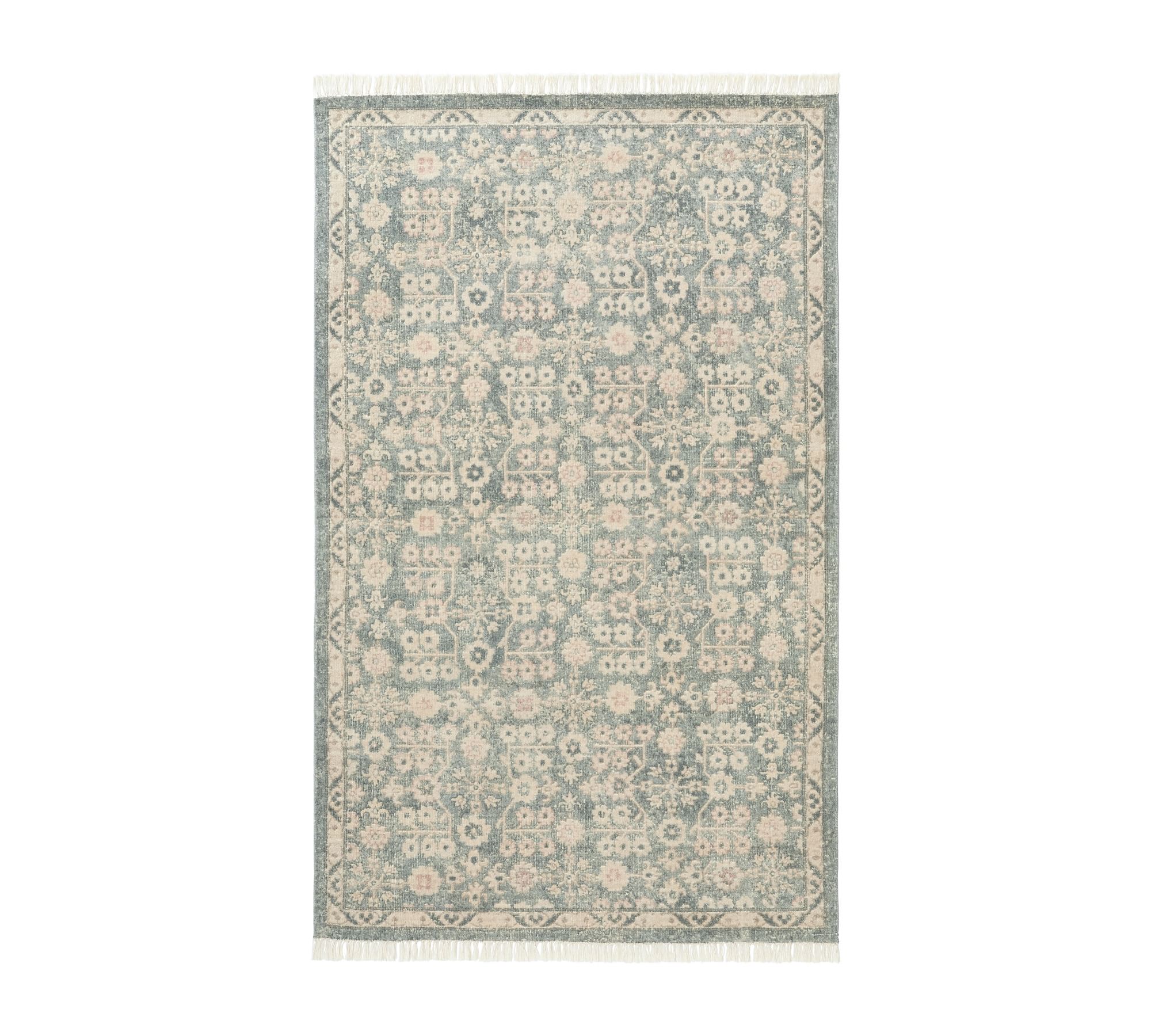 Carmine Handwoven Wool Rug