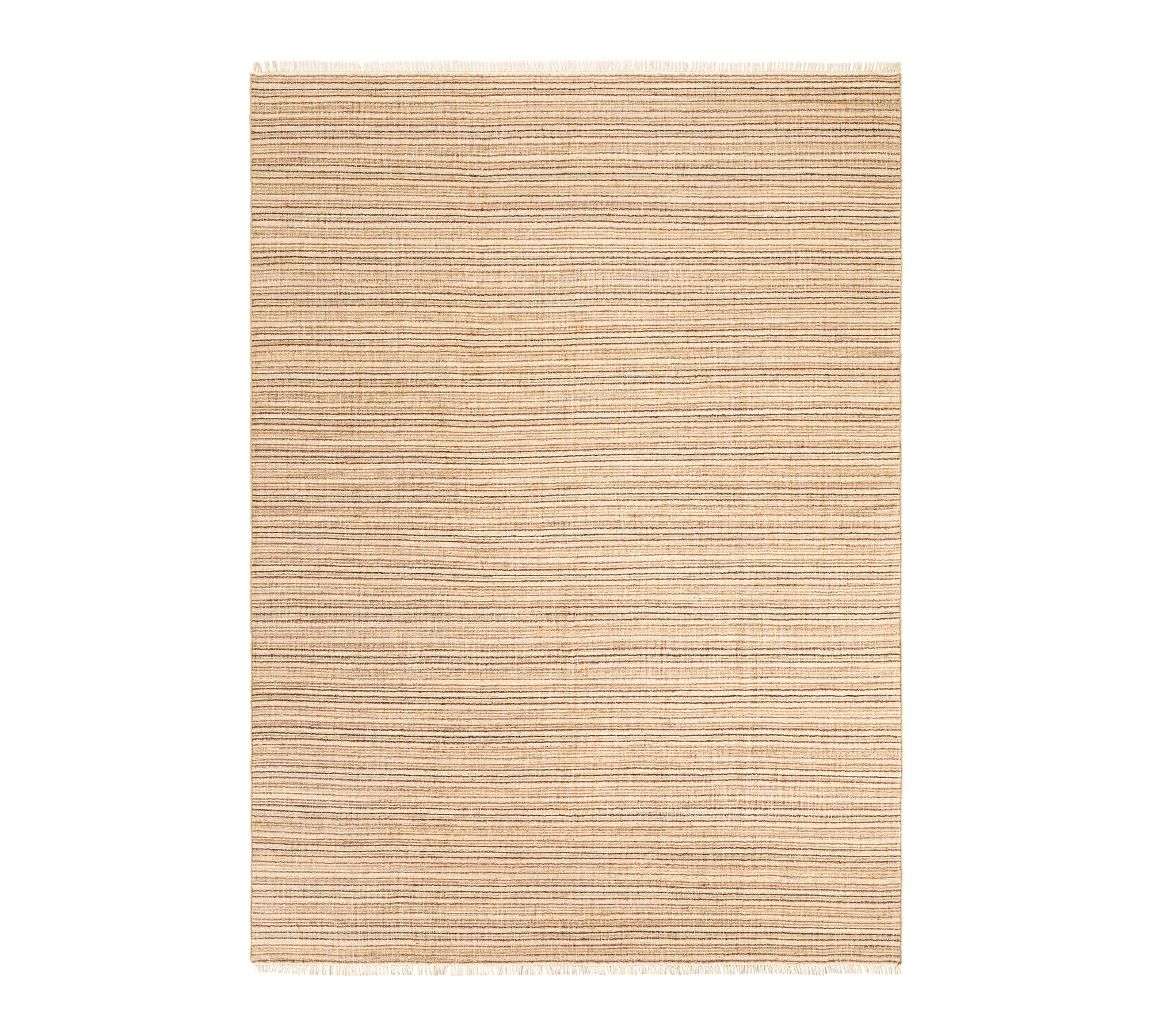 Cole Handwoven Wool Jute Striped Rug