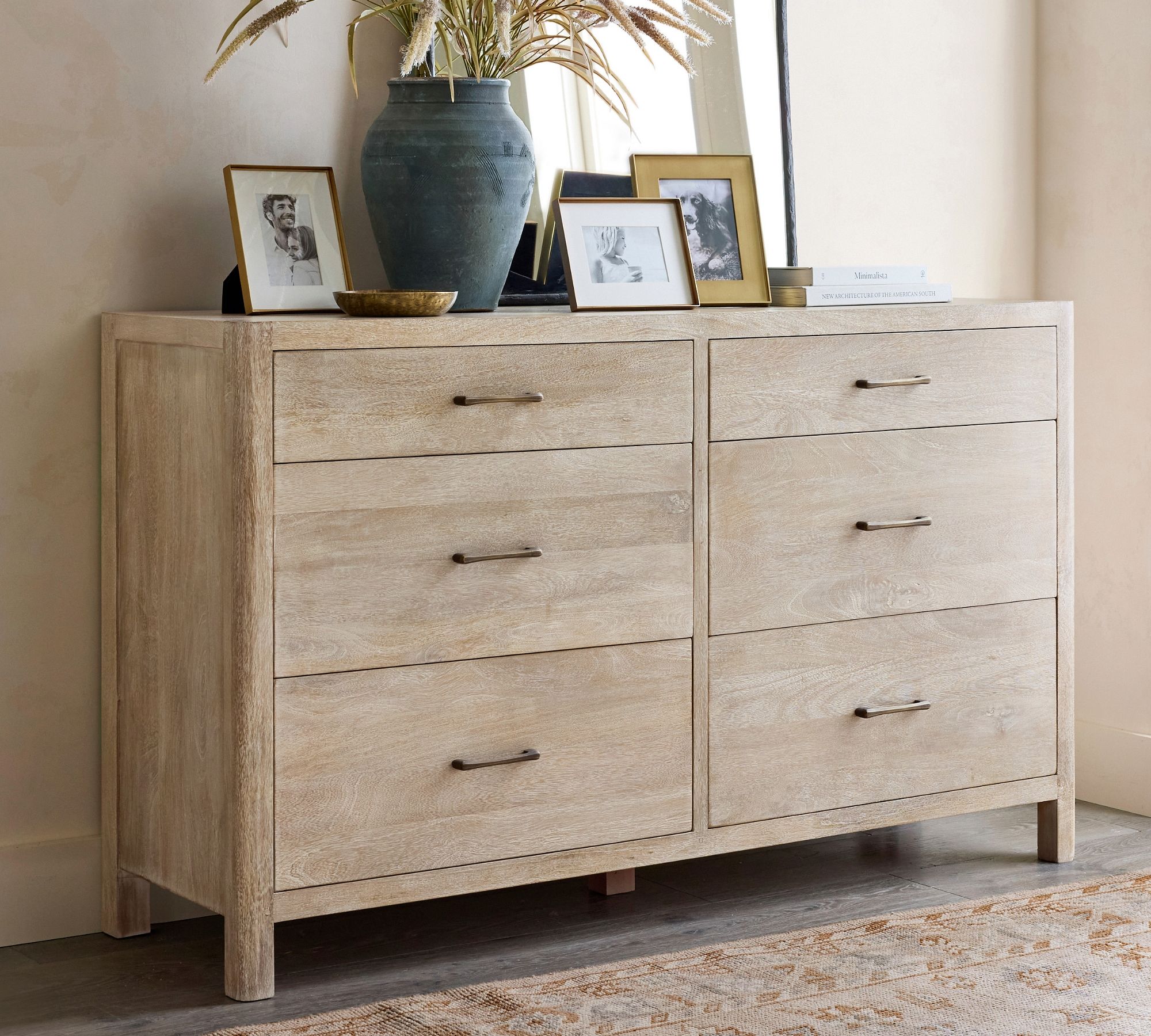 Aptos 6-Drawer Dresser (60")