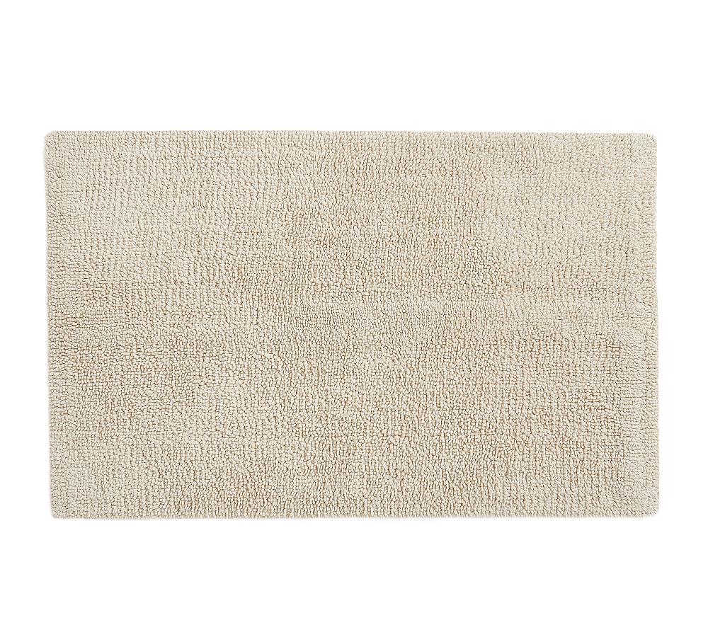 Classic Organic Loop Bath Mat, Oatmeal