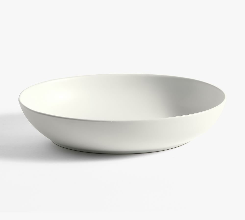 Mason Stoneware Oval Serving Bowl - Large, True White