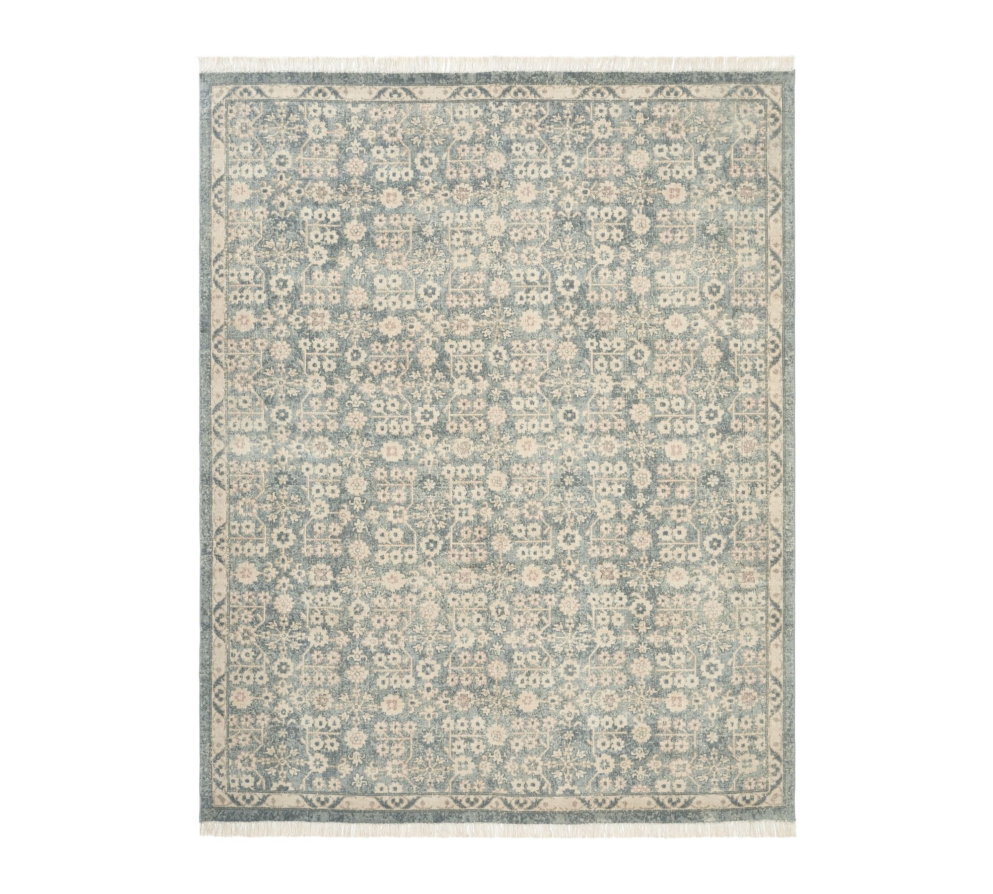 Carmine Handwoven Wool Rug