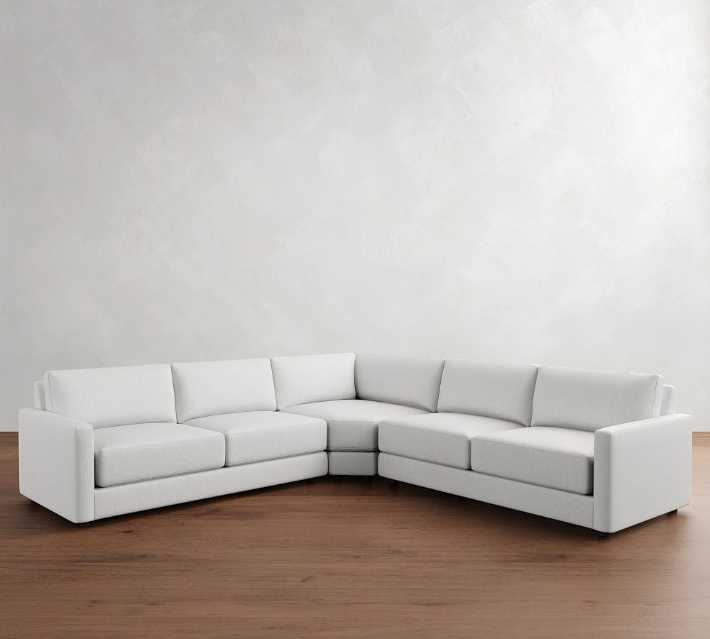 Cove 3-Piece L-Shaped Wedge Sectional (115&quot;)